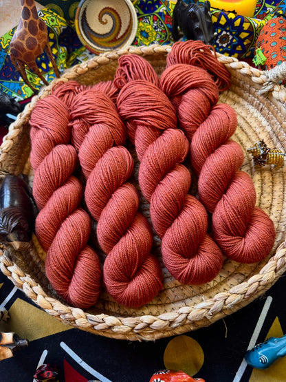 Pumbaa - Lion King - Hand Dyed Yarn - DYED TO ORDER - 6-8 Weeks - NEW