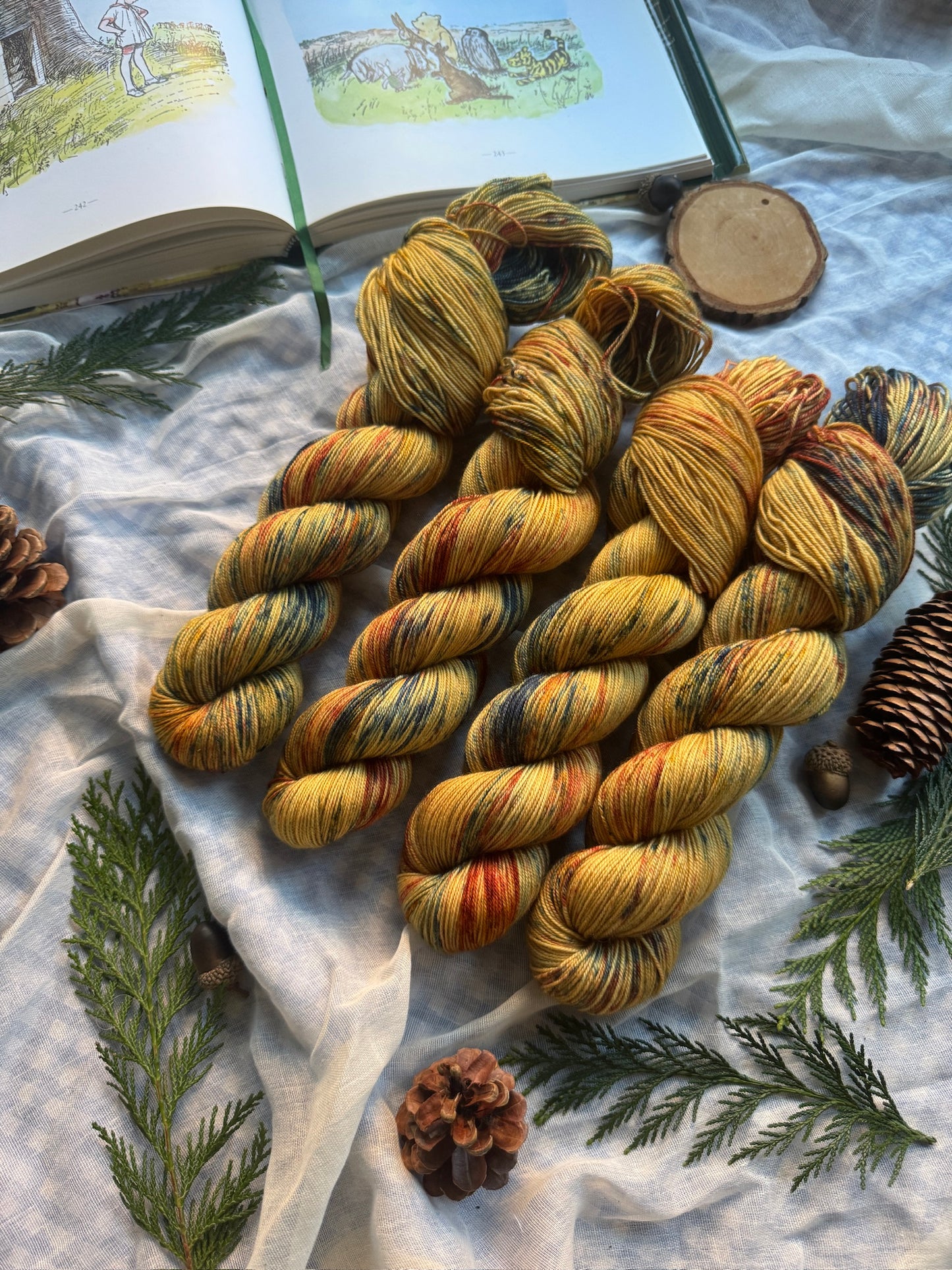 A Little boy and his Bear - Winnie the Pooh - Ready to ship - limited edition - NEW