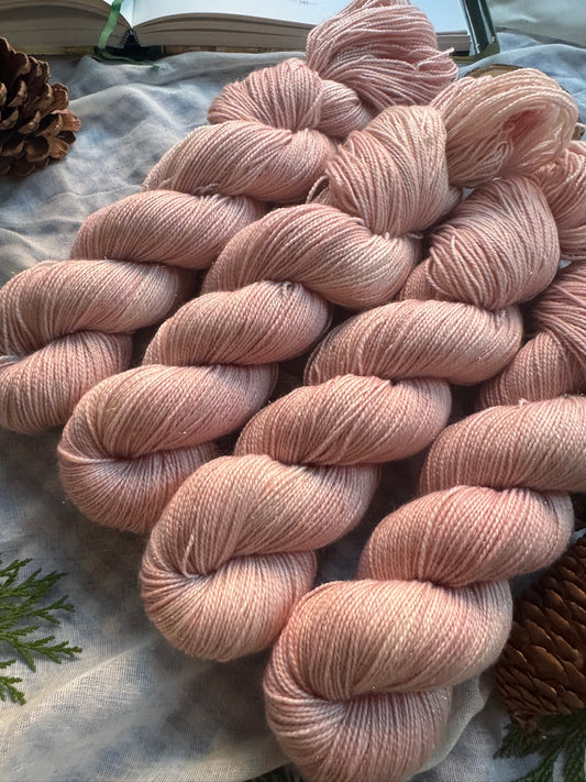 Trespassers Will - Silky 4 Ply - Winnie the Pooh - Hand dyed yarn - ready to ship - NEW