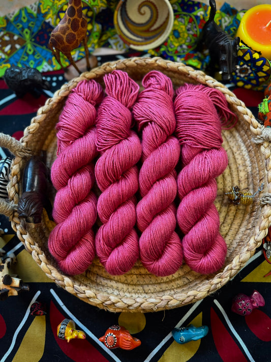 Not the Birdie Boiler! BFL Silk DK - Lion King - Hand Dyed Yarn - NEW