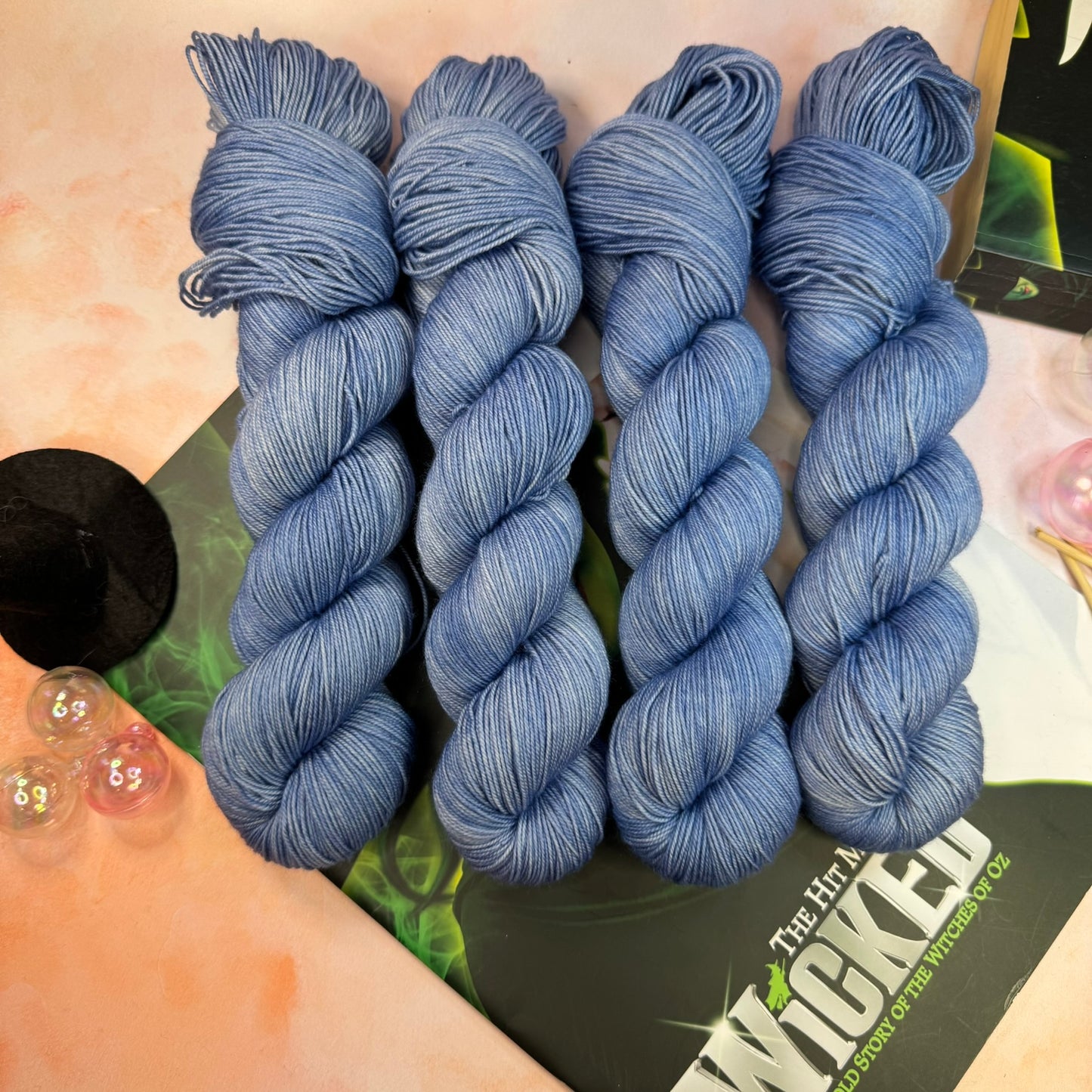 No One Mourns the Wicked Cosy 4 Ply - Wicked Musicals Collection - Hand Dyed Yarn