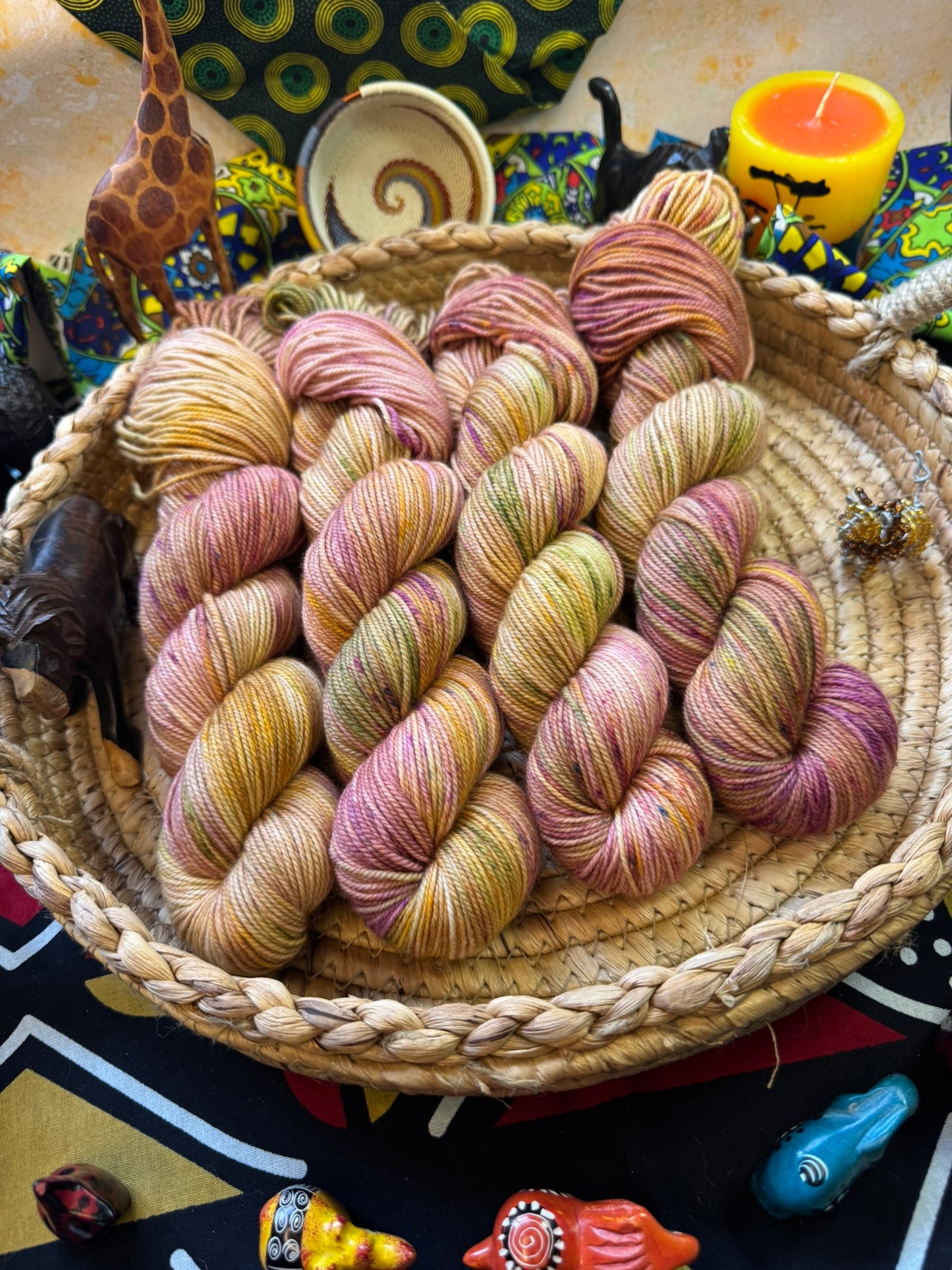 Do the Hula - Lion King - Hand Dyed Yarn - DYED TO ORDER - 6-8 Weeks - NEW