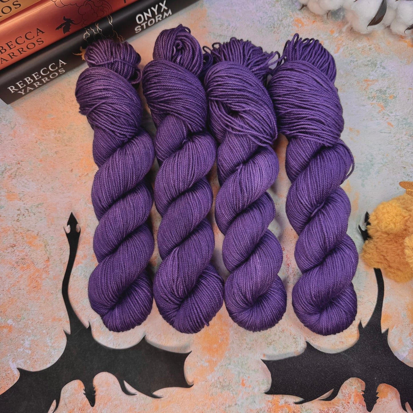 Venin tonal - Fourth Wing - Hand Dyed Yarn - DYED TO ORDER - 6-8 Weeks - NEW