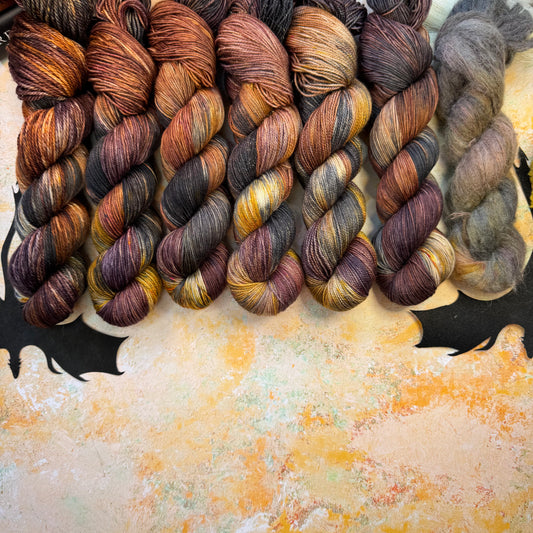 Xaden Riorson - Fourth Wing - Hand Dyed Yarn - DYED TO ORDER - 6-8 Weeks - NEW