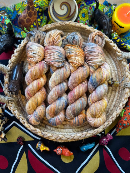 King of Pride Rock - Lion King - Hand Dyed Yarn - DYED TO ORDER - 6-8 Weeks - NEW