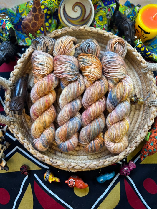 King of Pride Rock - BFL Silk DK - Lion King - Hand Dyed Yarn - NEW