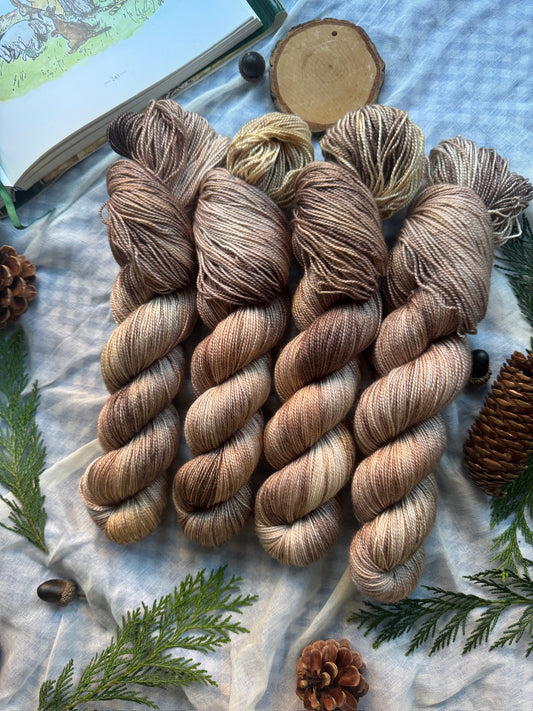 Owl - Cosy DK - Winnie the Pooh - hand dyed yarn - Ready to Ship - NEW