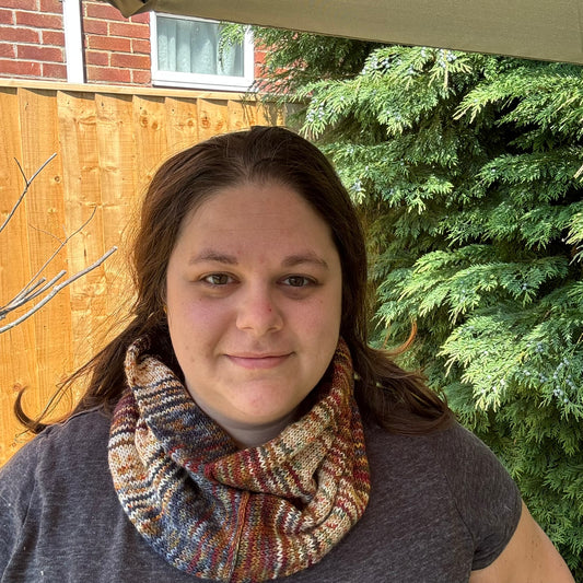 Pumpkin Spice Single Cowl - Knit - SAMPLE SALE
