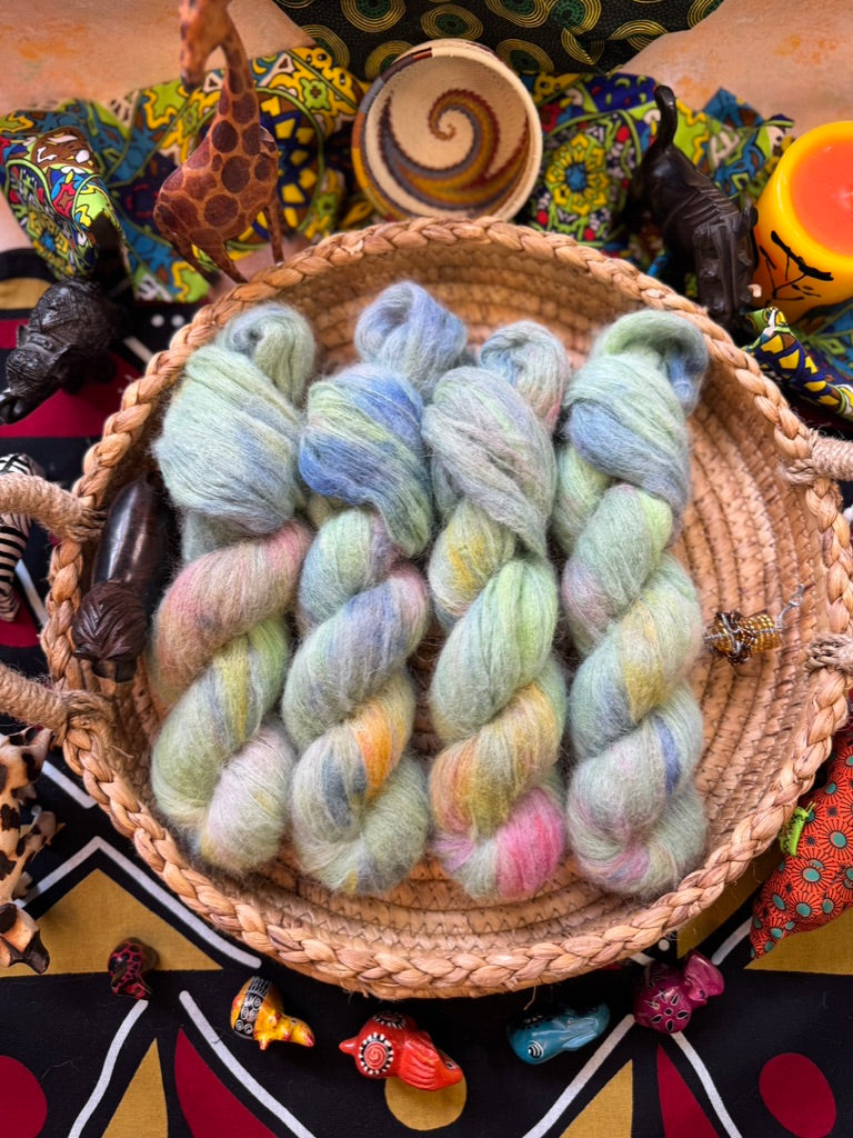 Tastes Like Chicken - Lion King - Hand Dyed Yarn - DYED TO ORDER - 6-8 Weeks - NEW