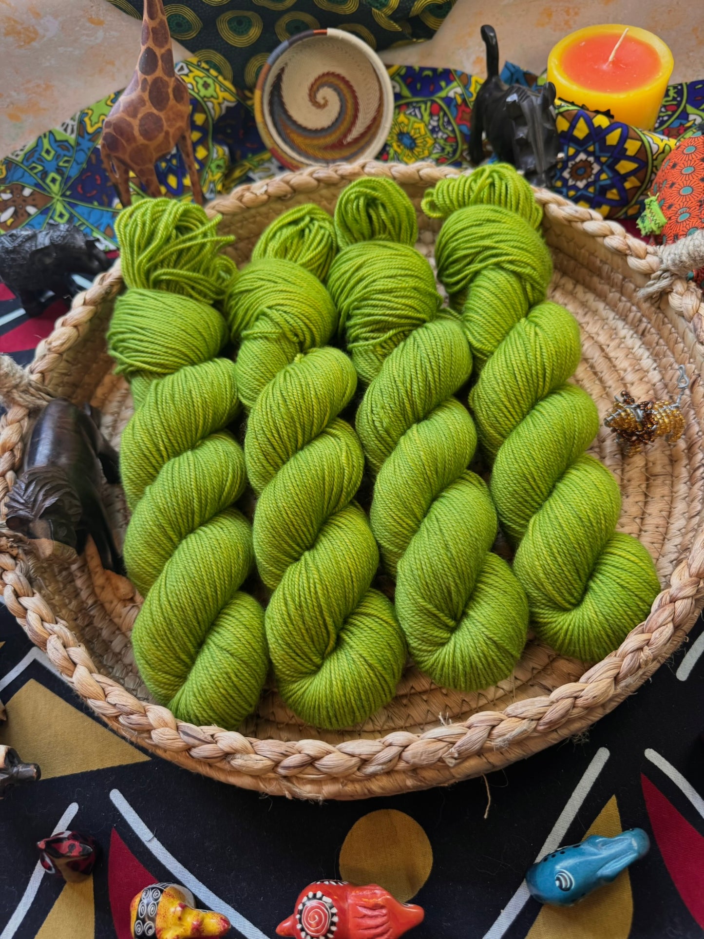 I'm Surrounded by Idiots! - Lion King - Hand Dyed Yarn - DYED TO ORDER - 6-8 Weeks - NEW