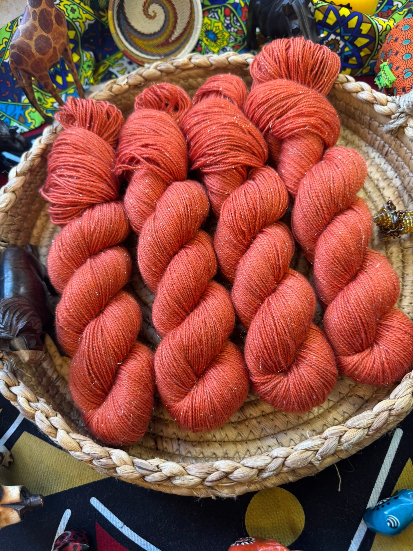 Hakuna Matata - Lion King - Hand Dyed Yarn - DYED TO ORDER - 6-8 Weeks - NEW