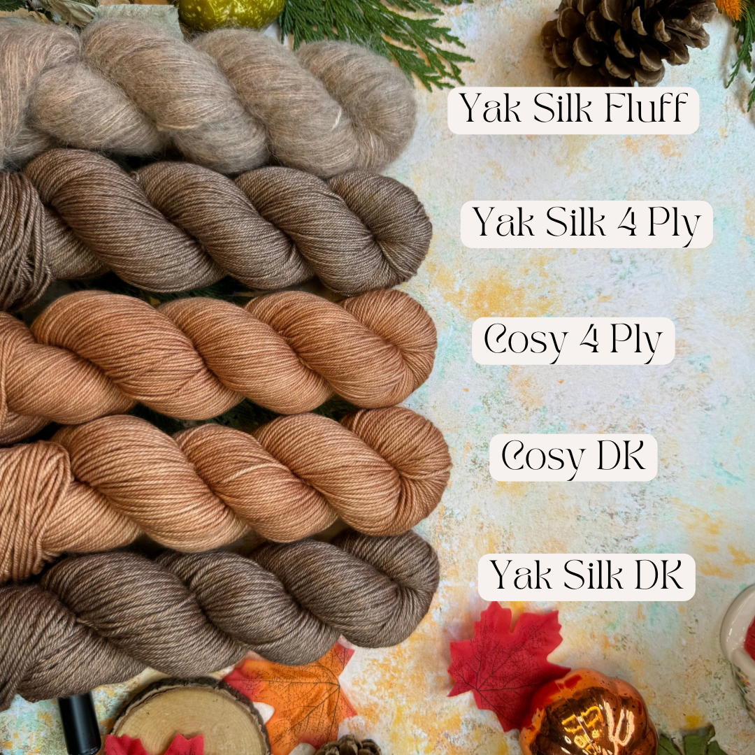 Cinnamon Sugar - Cosy DK - Season of Magic Collection - Hand Dyed Yarn - Ready to Ship