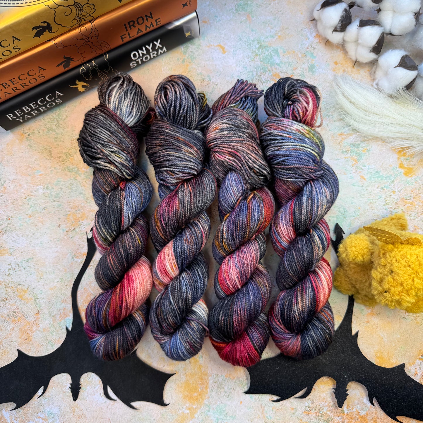 Tairn & Sgaeyl Cosy DK - Fourth Wing - Hand Dyed Yarn - NEW