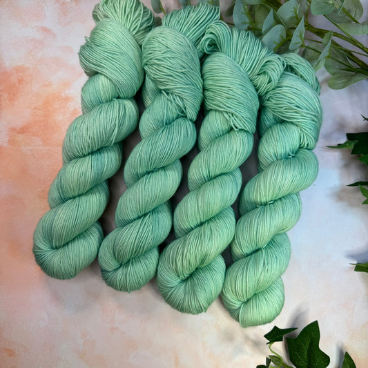 Sea Foam - Cosy 4 Ply - Hand Dyed Yarn - Ready to Ship