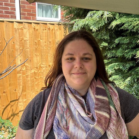 Sleeping Beauty shawl - Knitted- SAMPLE SALE
