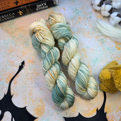Hedotis Cloud Fluff - Fourth Wing - Hand Dyed Yarn - NEW
