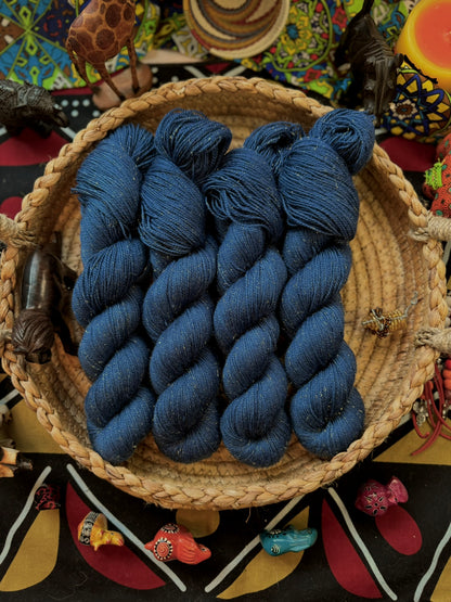 The Sapphire Sky - Lion King - Hand Dyed Yarn - DYED TO ORDER - 6-8 Weeks - NEW