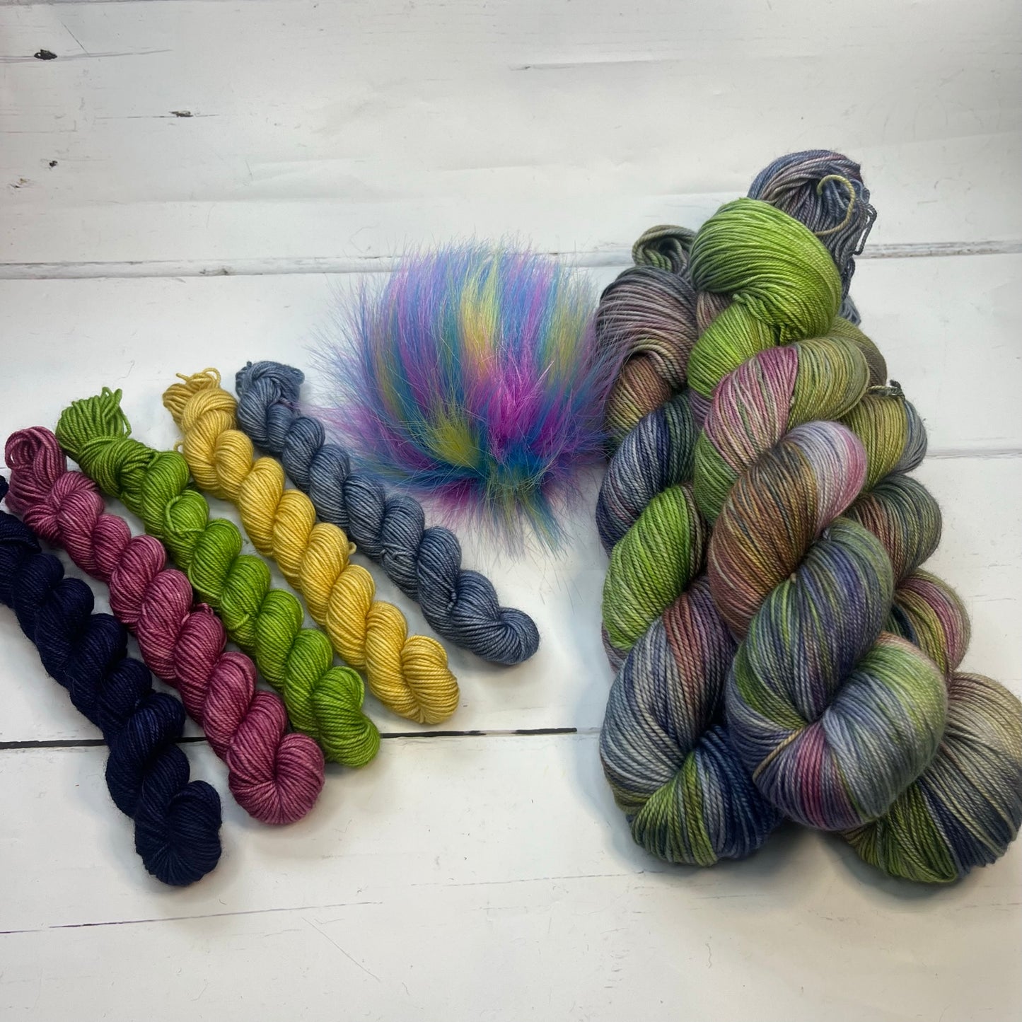 Spice Girls October - Nostalgia Monthly Yarn Club 2023  - Cosy 4 Ply 100g skeins Hand Dyed Yarn
