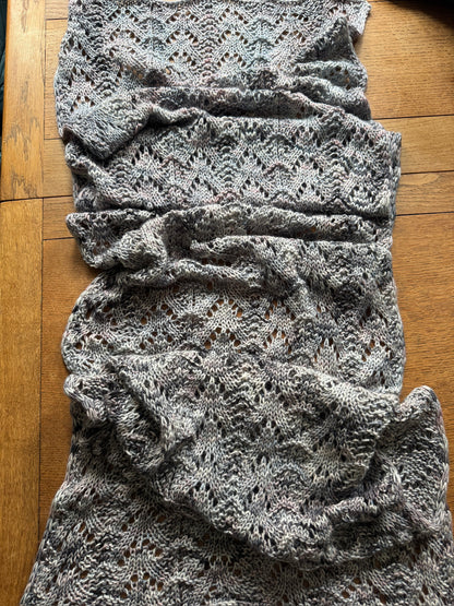 Yorkshire Shawl -  KNITTING Shawl Pattern - Intermediate - NEW