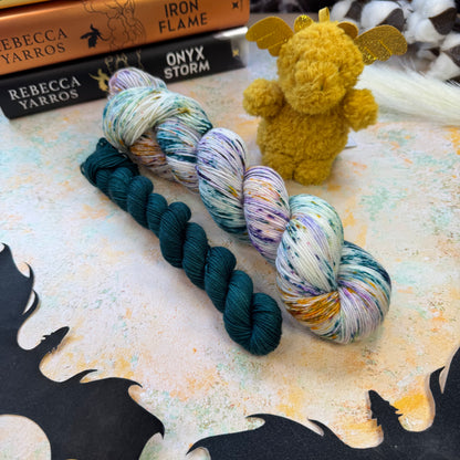 Signets Cloud Fluff - Fourth Wing - Hand Dyed Yarn - NEW