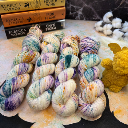 Signets Cloud Fluff - Fourth Wing - Hand Dyed Yarn - NEW