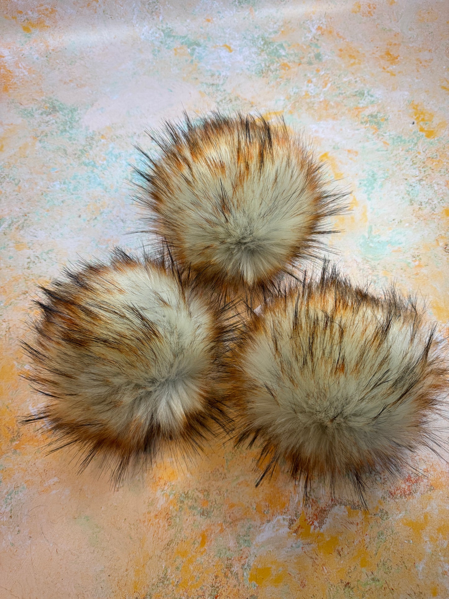Stevie - Cats Collection - handmade faux fur pom pom - NEW