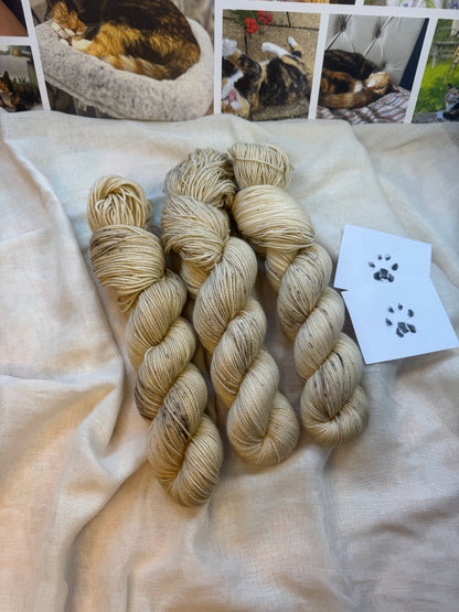 Floof for Brains - Cats collection - Hand Dyed Yarn - Dyed to Order delivery pre Christmas - NEW