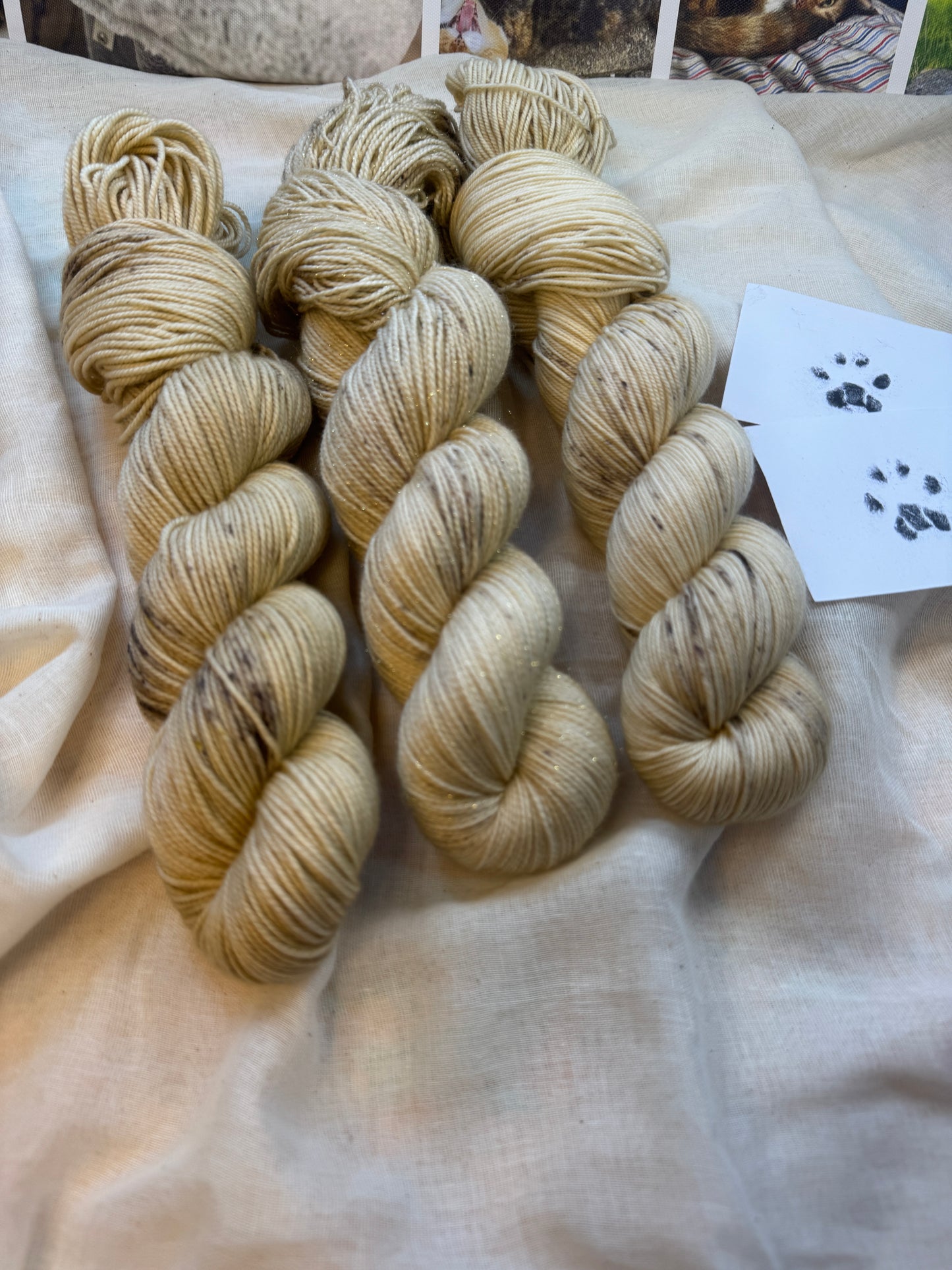 Floof for Brains - Cats collection - Hand Dyed Yarn - Dyed to Order delivery pre Christmas - NEW