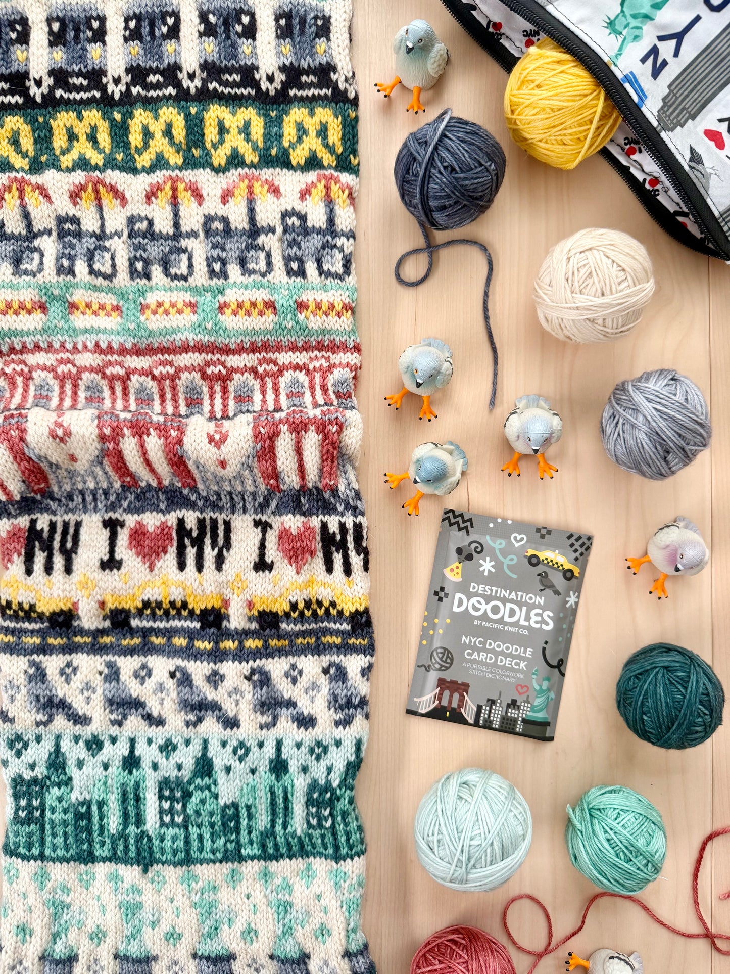 Doodle Decks by Pacific Knit Co
