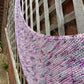 Encanto Shawl - DK knitted boomerang shawl pattern - beginner