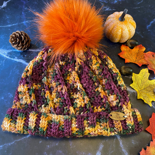 All of a Whirl Crochet Hat Pattern - Intermediate